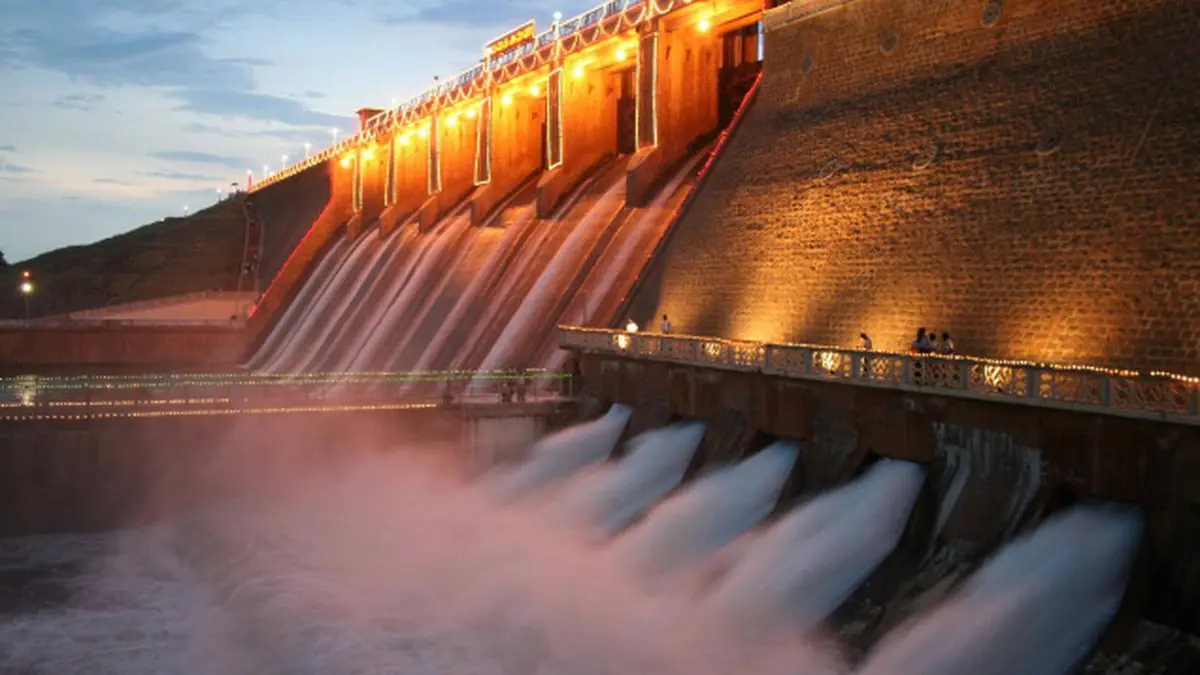 Vaigai Dam View